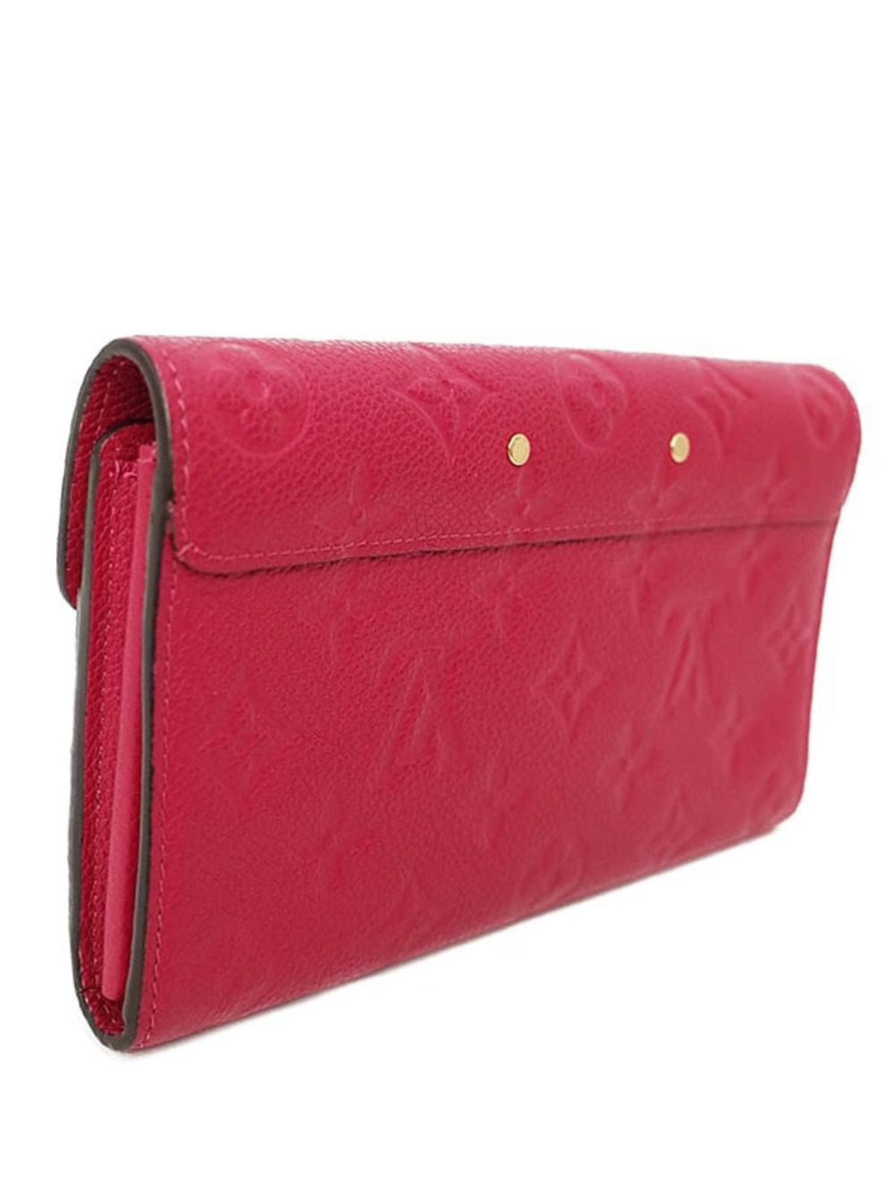 Louis Vuitton Long Portefeuille Wallet Metis Empreinte Bi Monogram fold Brown
